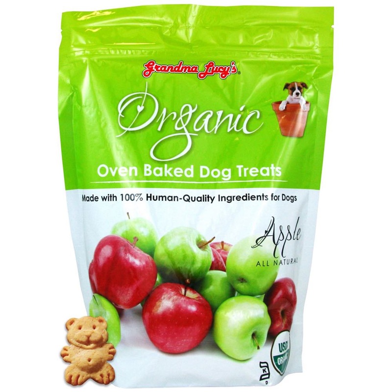 $3 OFF (Exp Nov25):  Grandma Lucy's Organic Apple Oven Baked Dog Treats 14oz