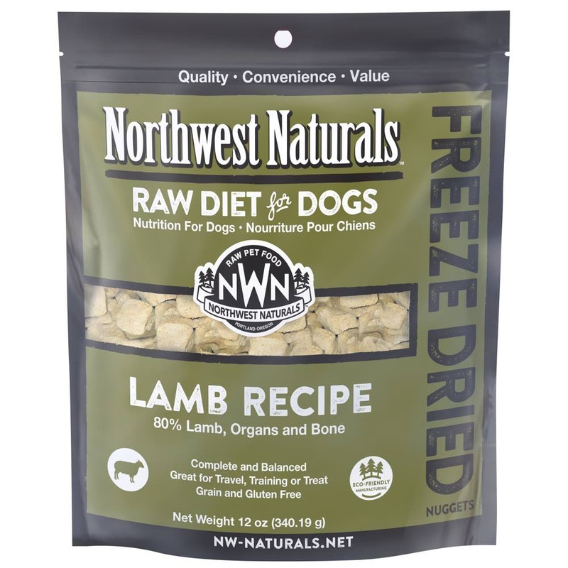 'BUNDLE DEAL': Northwest Naturals Lamb Freeze Dried Raw Diet Dog Food