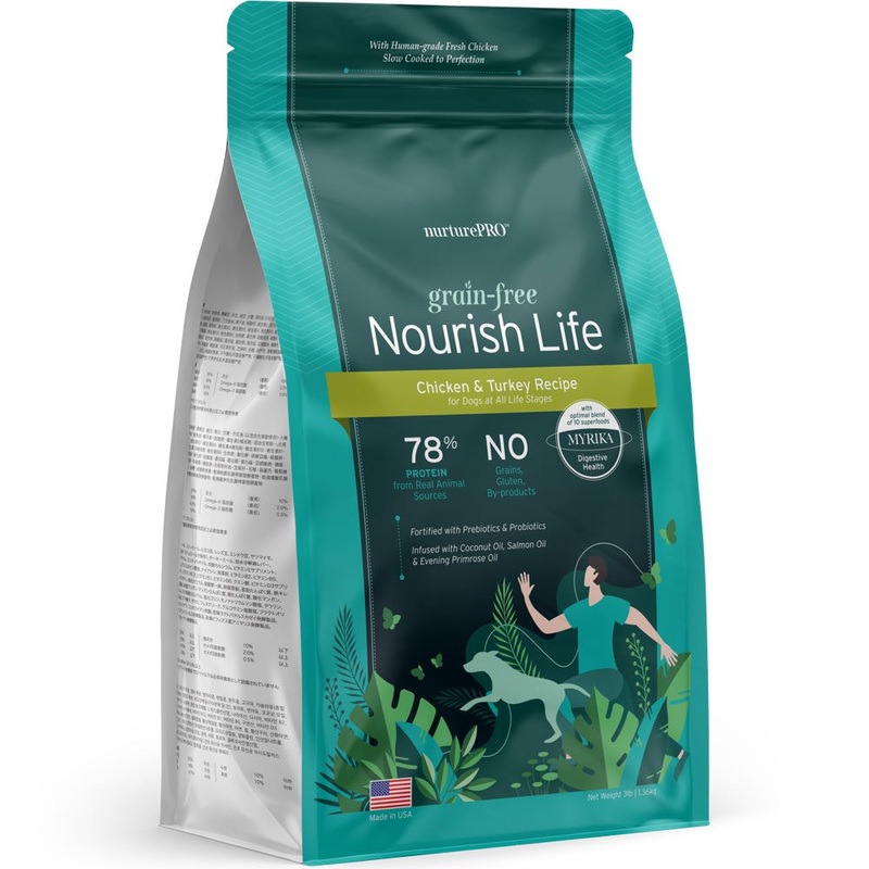 'BUNDLE DEAL': Nurture Pro Nourish Life Chicken & Turkey Recipe Grain-Free Dry Dog Food
