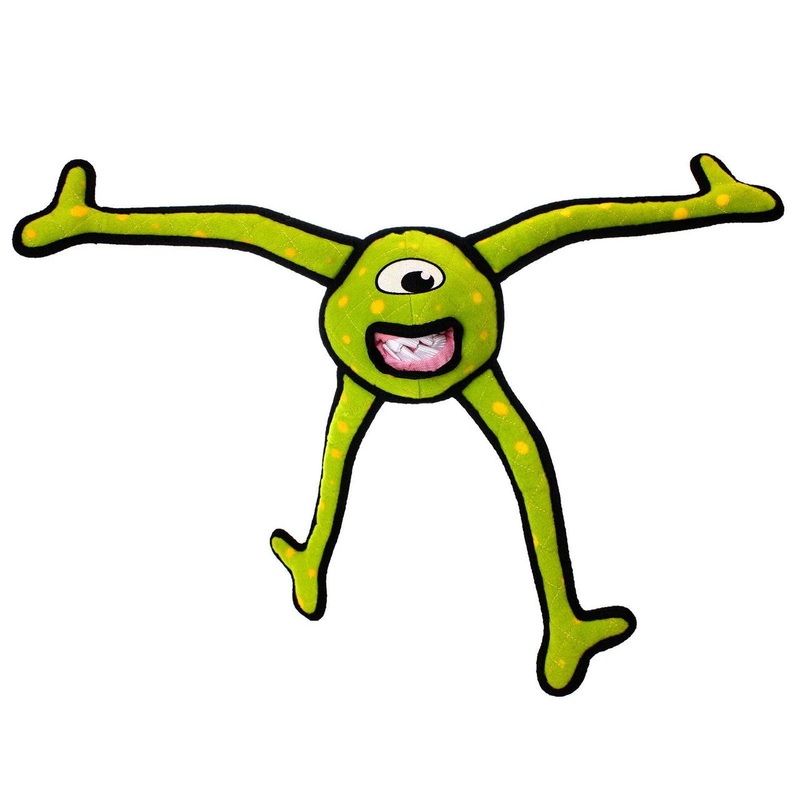 Tuffy Alien Ball Grn Legs