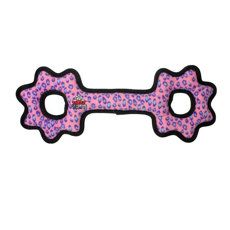 Tuffy Ult Tug O Gear Leop Pnk