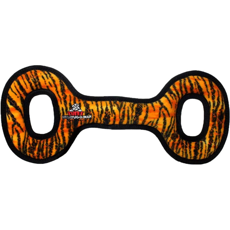 Tuffy Mega Tug Oval Tiger