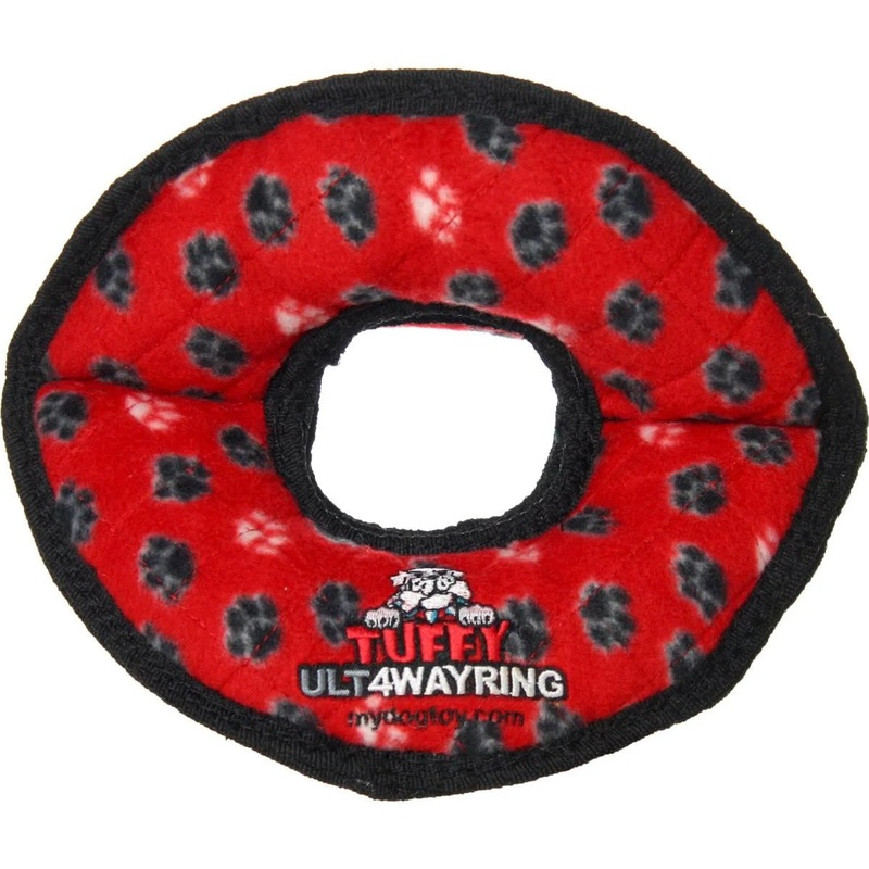 Tuffy Ult 4way Ring Paw Red
