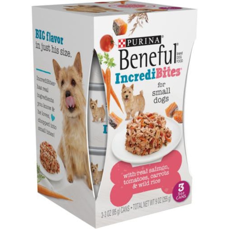 Beneful Prepared Meal Salmon Multi Pack Dog 8-3 / 3 oz