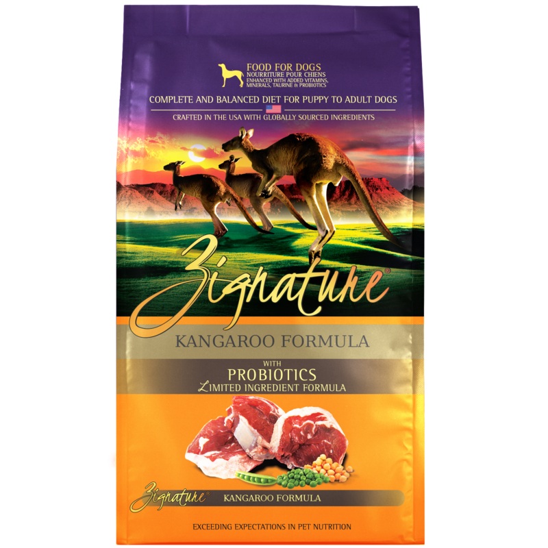 Zignature Kangaroo Formula Dog Food 12.5 lb