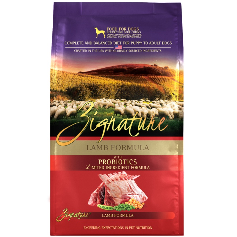 Zignature Lamb Formula Dog Food 12.5 lb