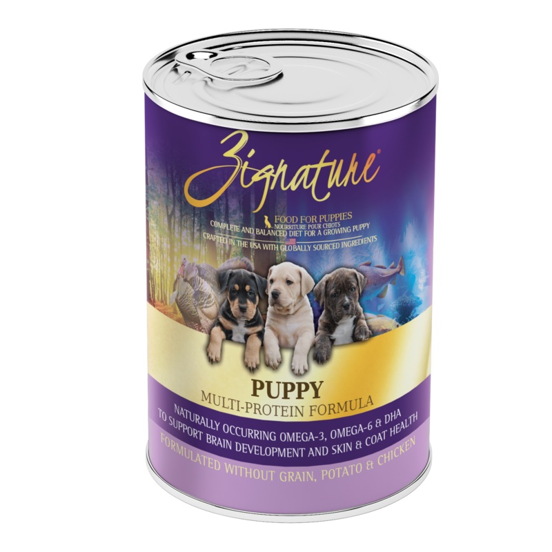 Zignature Puppy Formula Dog Food 12/13 oz