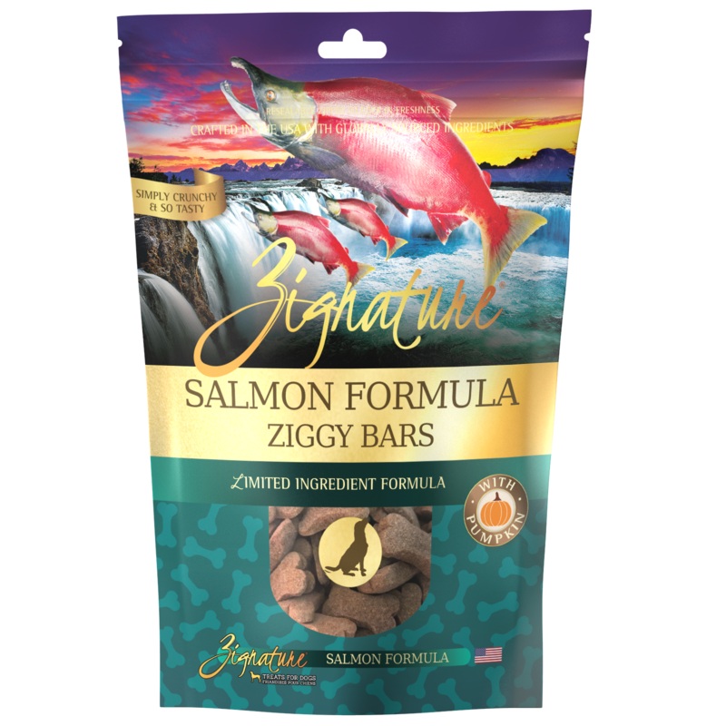 Zignature Salmon Formula Biscuit Treats for Dog12 oz