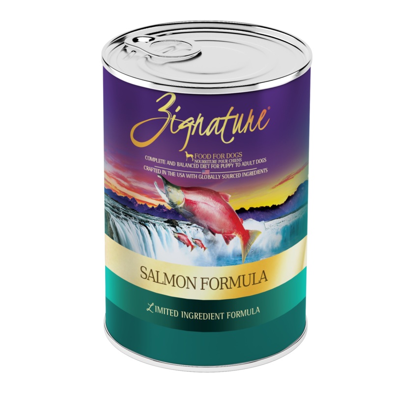 Zignature Salmon Formula Dog Food 12/13 oz