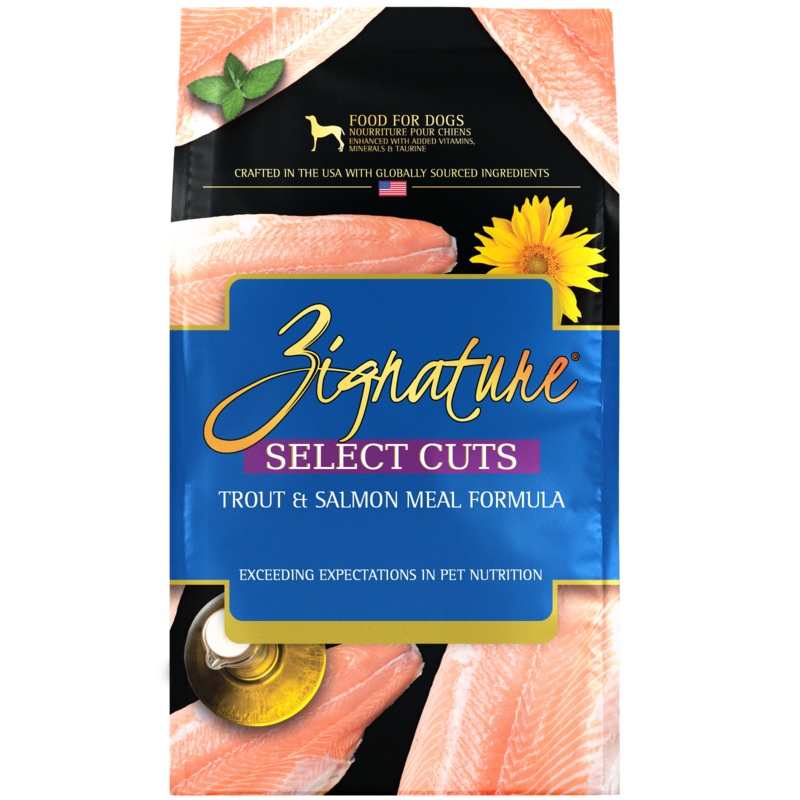 Zignature Select Cuts Trout & Salmon Formula 12.5 lb