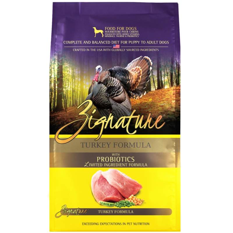 Zignature Turkey Formula Dog Food 12.5 lb