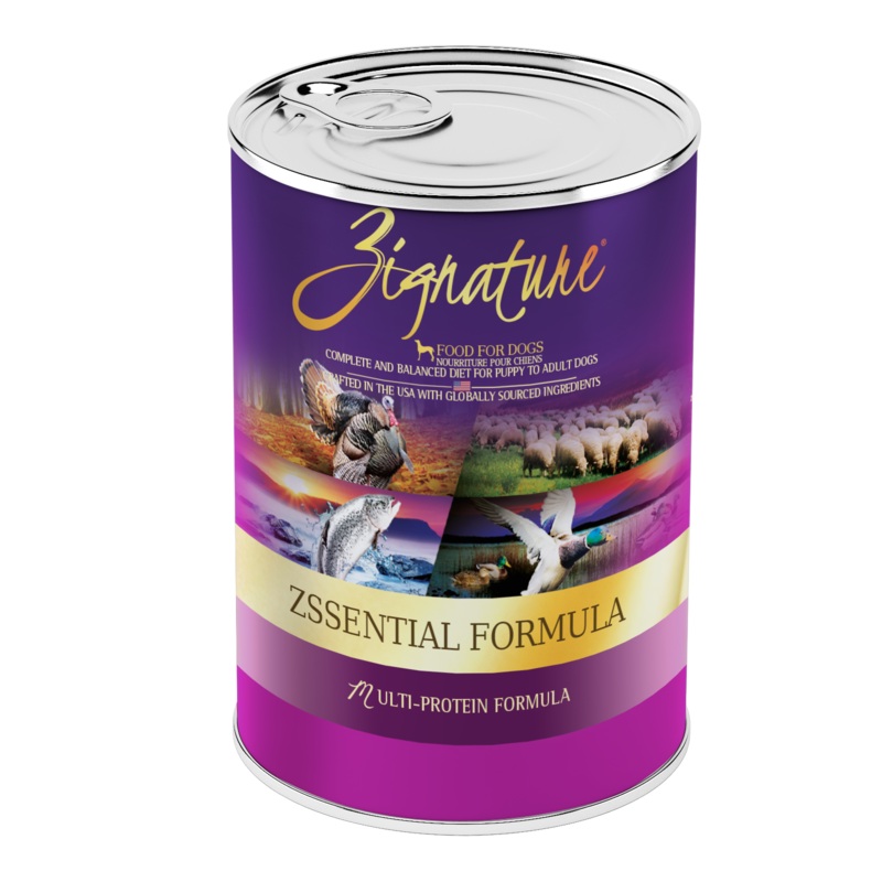 Zignature Zssential Formula Dog Food 12/13 oz