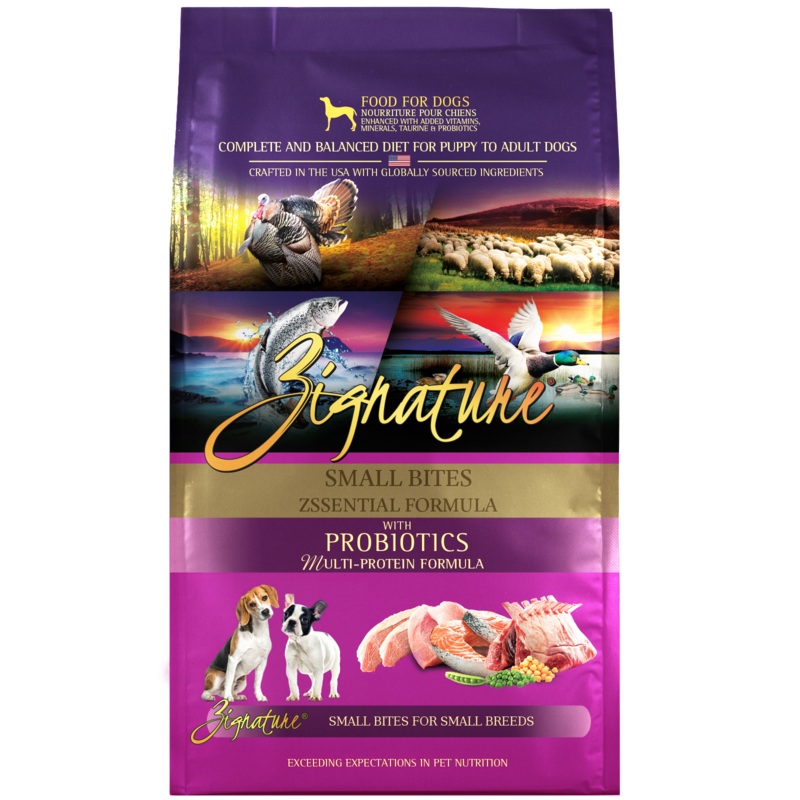Zignature Zssential Formula Small Bites Dry Dog Food 12.5 lb