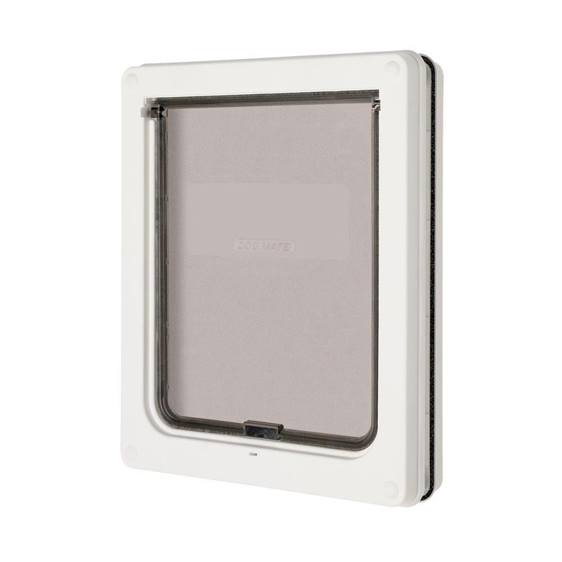 Ani Mate Dog Mate Dog Door White/Clear MD