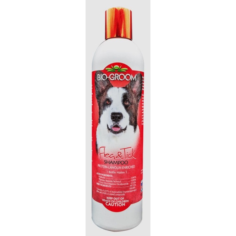 Bio Groom Flea & Tick Shampoo for Dogs 12 fl. oz