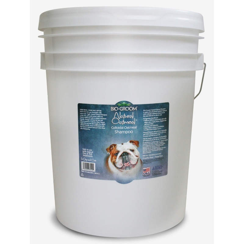 Bio Groom Natural Oatmeal Soothing Anti-Itch Shampoo 5 gal