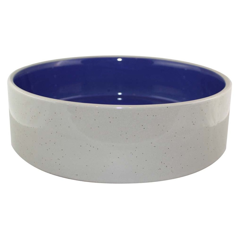 Spot Standard Crock Dog Bowl Blue 9.5 in