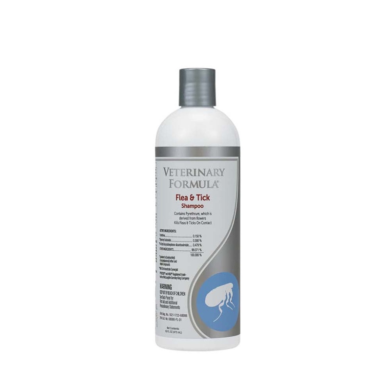 Synergy Labs Flea and Tick Shampoo for Dogs 16 fl. oz