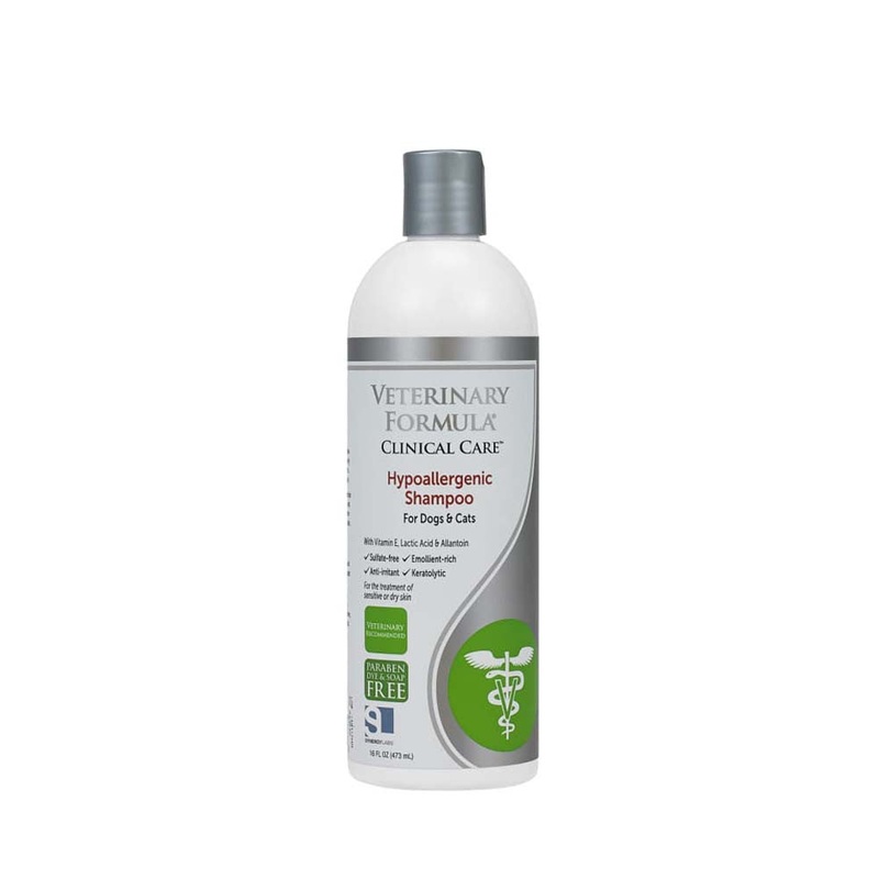 Synergy Labs Veterinary Formula Clinical Care Hypoallergenic Shampoo 16 fl. oz