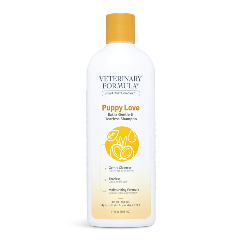 Synergy Labs Veterinary Formula Smart Coat Complex Puppy Love Extra Gentle & Tearless Shampoo 17 fl. oz