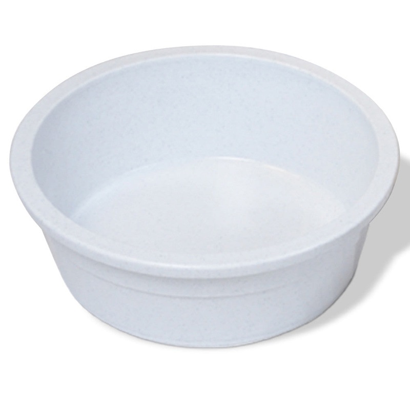 Van Ness Plastics Heavyweight Crock Dish Grey 106oz Jumbo