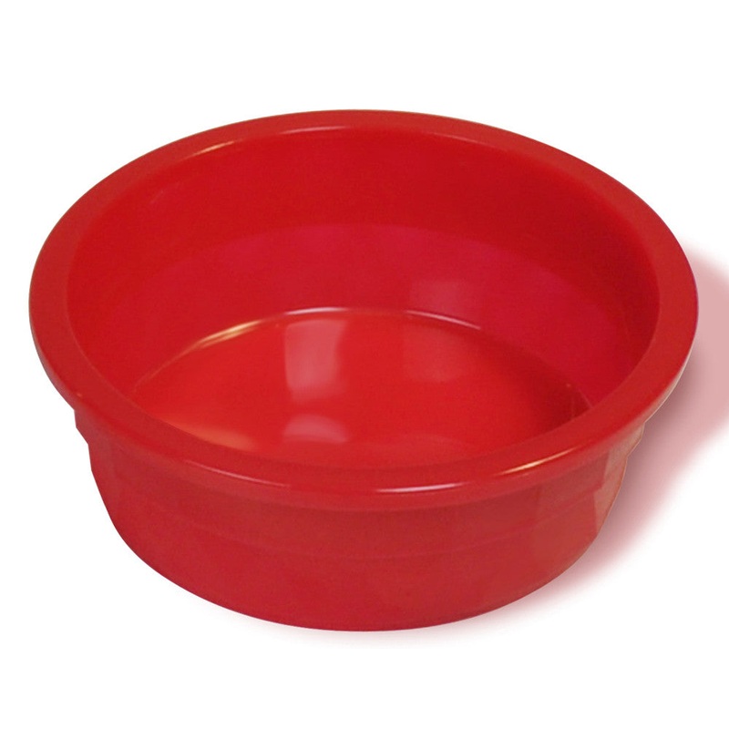 Van Ness Plastics Heavyweight Crock Dish Translucent Green 52oz LG