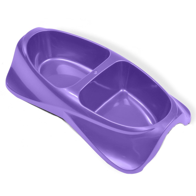 Van Ness Plastics Lightweight Double Dish Assorted LG