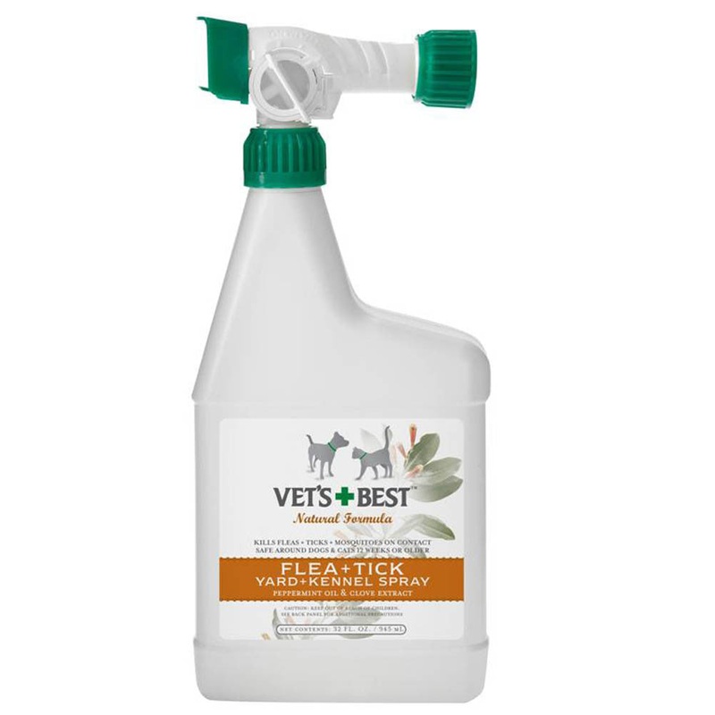 Vet's Best Natural Flea and Tick Yard and Kennel Spray 32 fl. oz