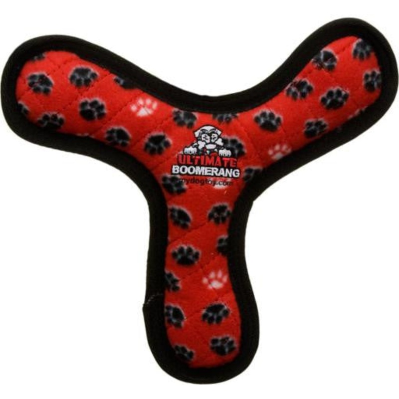 VIP Products Tuffy's Ultimate Bowmerang Red Paws {L+1} 801031