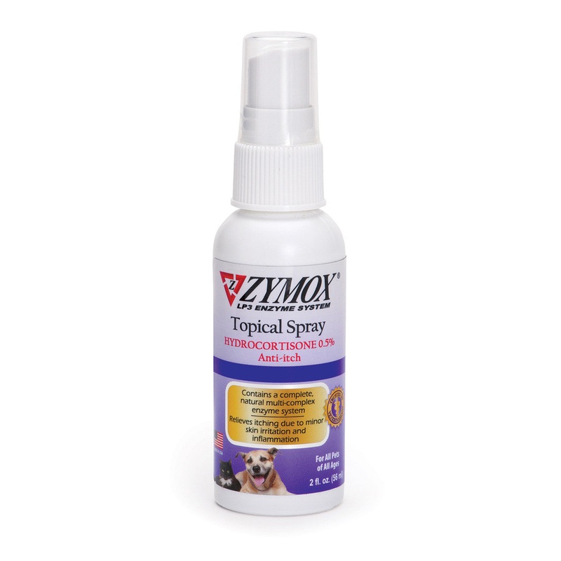Zymox Topical Spray 0.5% Hydrocortisone 2 fl. oz