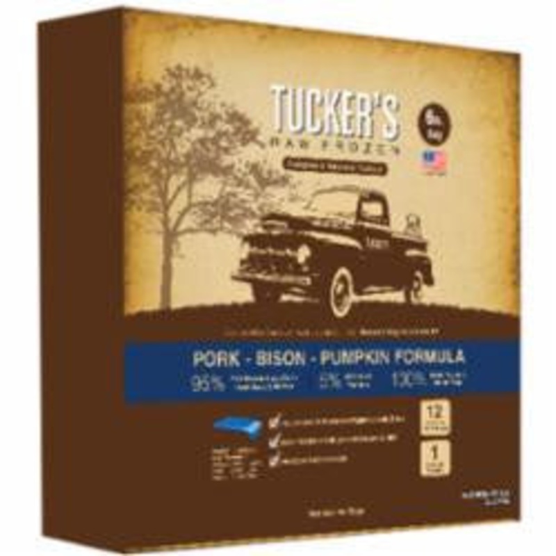 Tucker's Dog Frozen Complete Balance Pork Bison & Pumpkin 6lb {L-x} - SD-5(D)