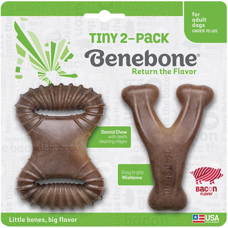 Benebone D Stk Bcn Tiny 2pk{L-x}