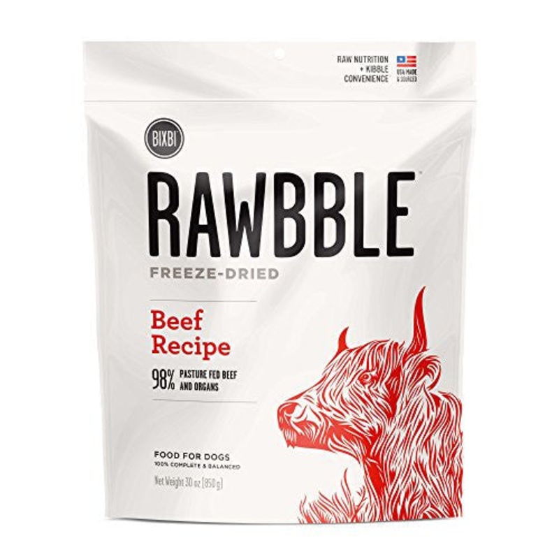 Bixbi Rawbble Dog Freeze Dried Beef 30oz {L+x}