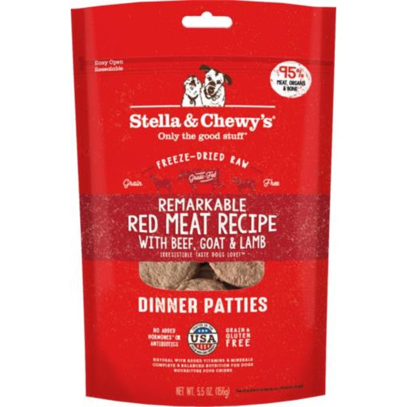 Stella & Chewy's Freeze-Dried Red Meat Dinner 5.5Z {L+1x} 860286