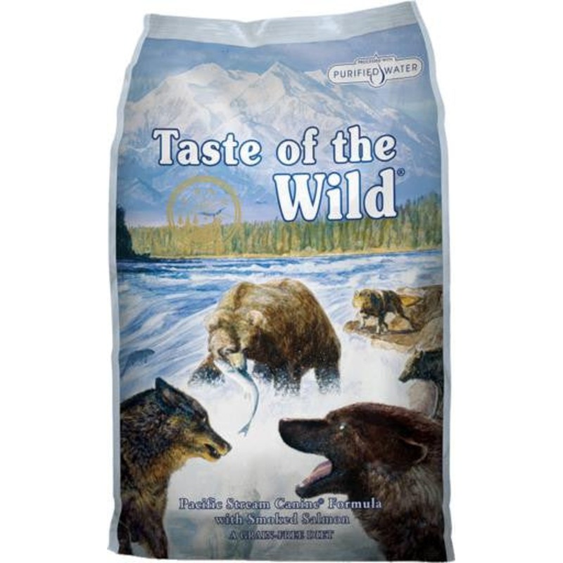 Taste of the Wild Pacific Stream Canine with Smoked Salmon 28lb {L-1}418391