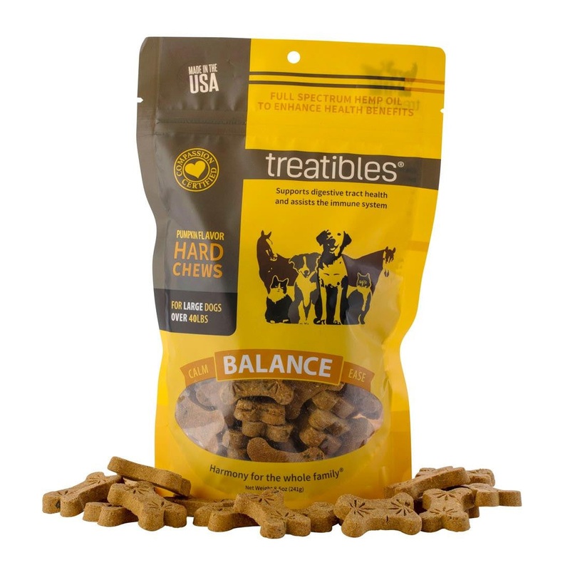 Treatibles Grain Free Large Pumpkin Chew 45ct {L+1} 591003