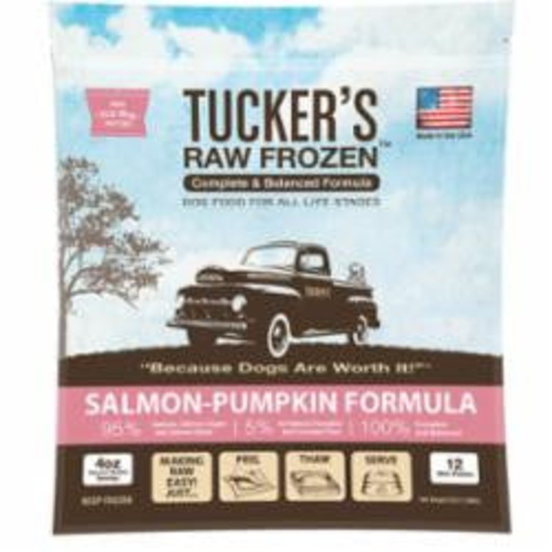 Tuckers Dog Frozen Complete Balanced Salmon Pumpkin 3lb SD-5 (DD)
