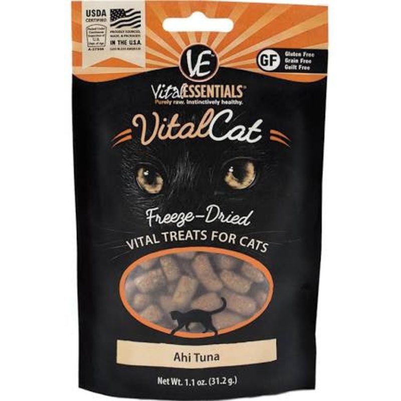 VITAL CAT FREEZE DRIED TREAT AHI TUNA 1.1OZ