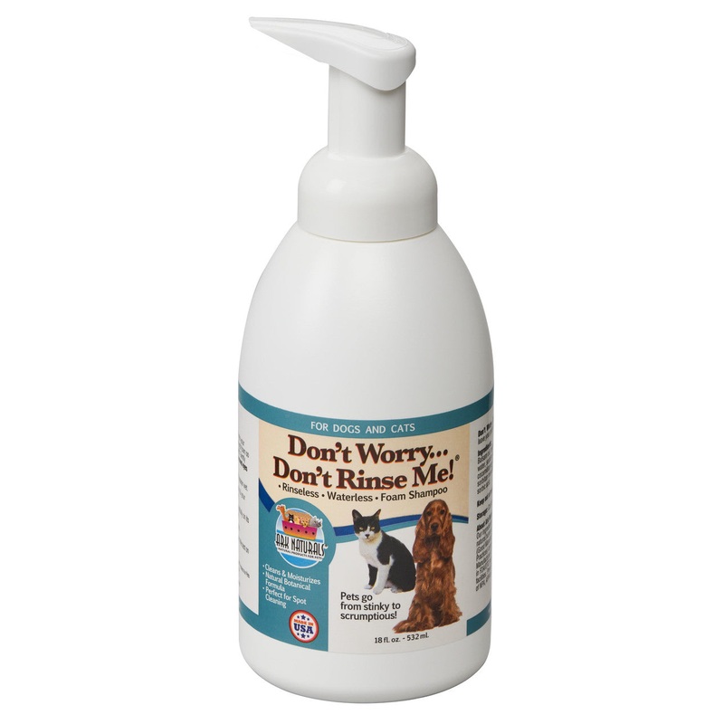 Ark Naturals Don't Worry Don't Rinse Me! Waterless Dog Shampoo 18Z {L-1}326038
