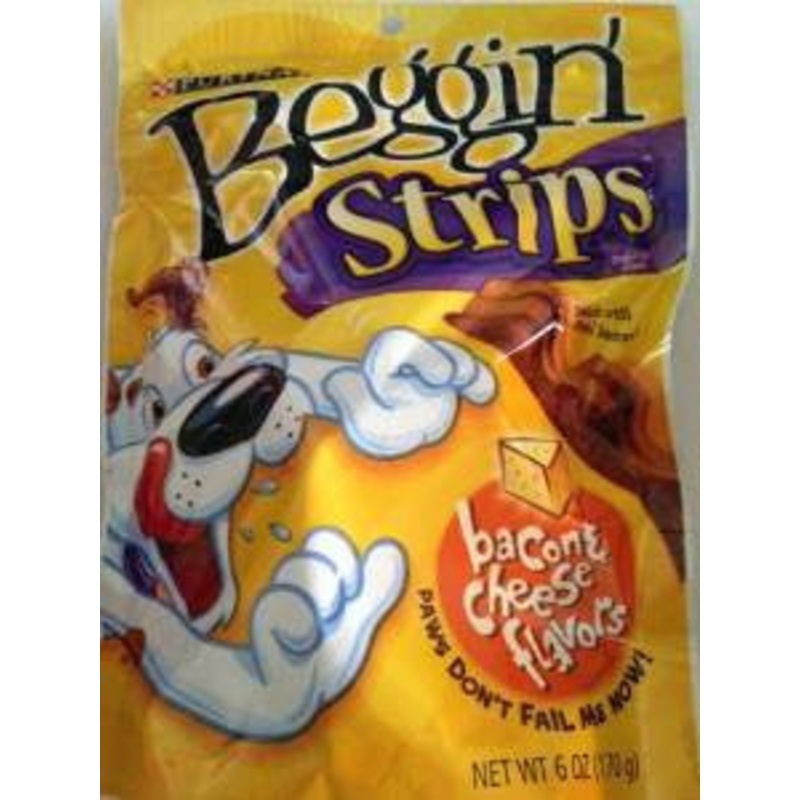 Beggin Strips Bacon/Cheese 6/6Oz {L-1}381116