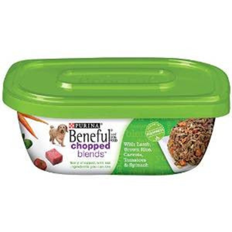Beneful Chopped Blends With Lamb, Brown Rice, Carrots, Tomatoes & Spinach 8/10Oz {L+1}178363