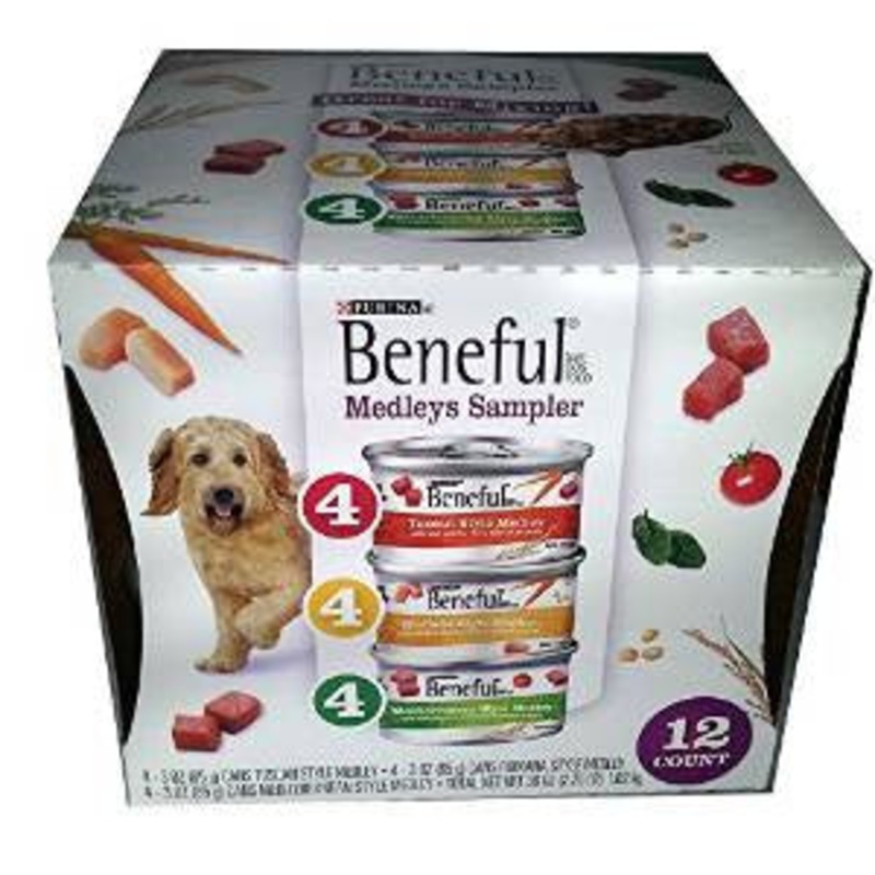 Beneful Medleys 12ct 3oz Variety Pack {L+1} 178367