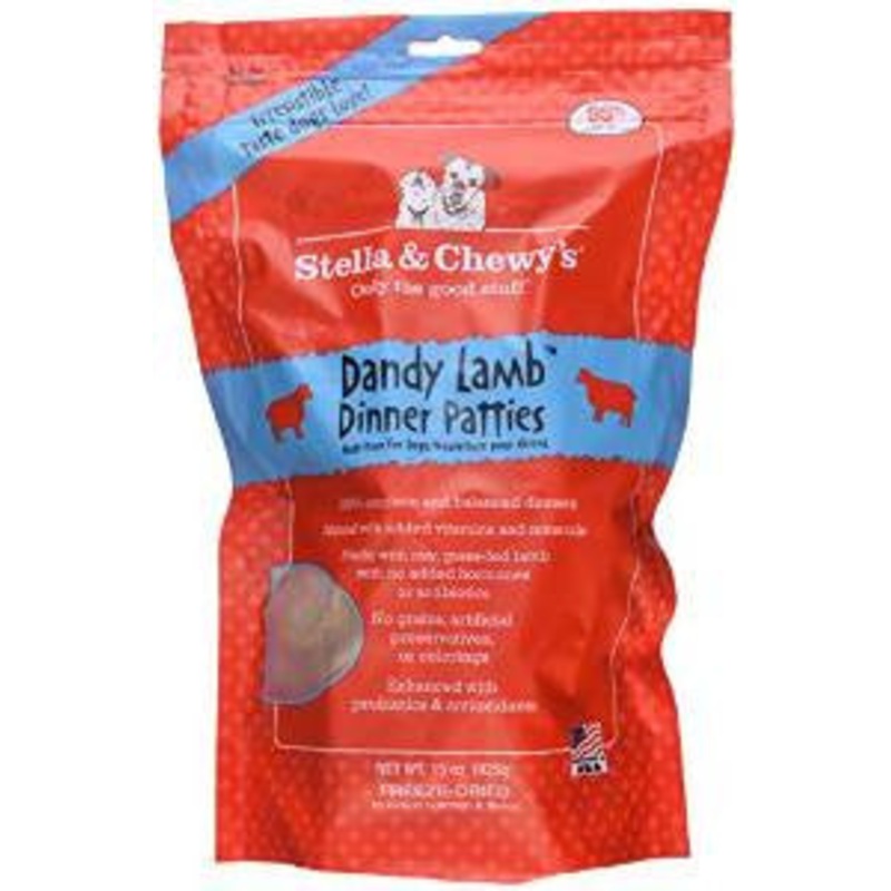 Stella & Chewy's Freeze Dried Dandy Lamb Dinner Dog 14z {L+1x} 860271