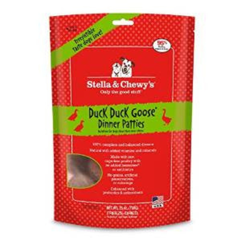 Stella & Chewy's Freeze Dried Duck, Duck, Goose Dinner 25 oz. {L+1x} 860109