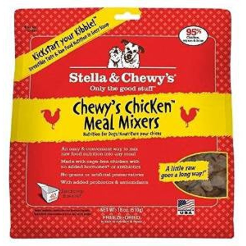 Stella & Chewy's Freeze-Dried Chewy's Chicken Meal Mixers - 18 oz. {L+1x} 860135