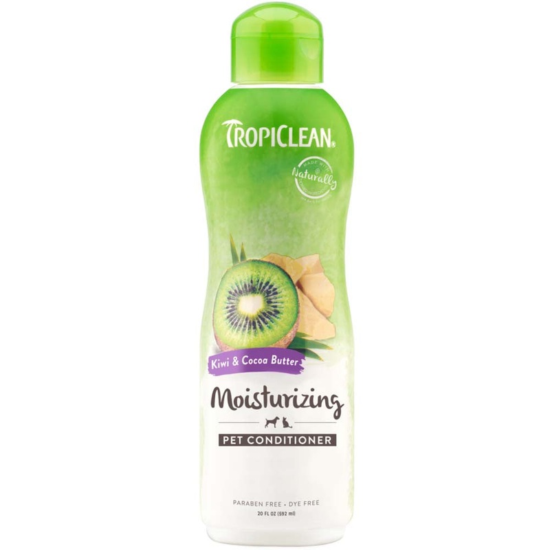 TropiClean Kiwi & Cocoa Butter Moisturizing Conditioner for Pets 20 fl. oz