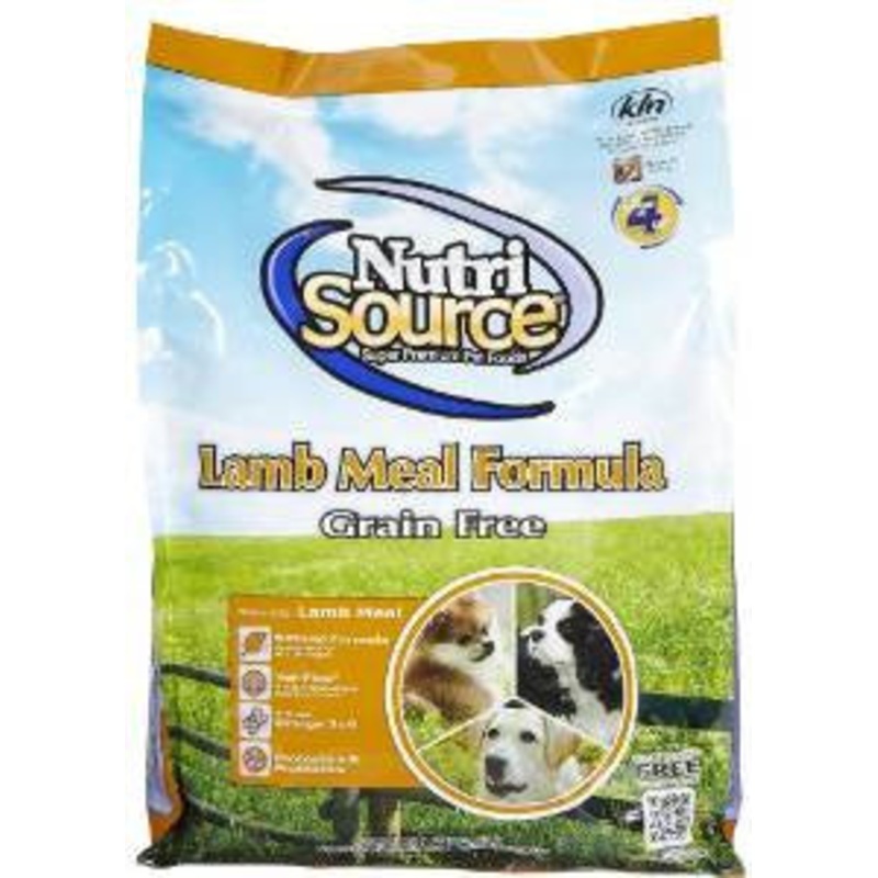Tuffy Nutrisource Lamb Meal And Peas Formula Grain Free Dry Dog Food 5lb {L-1x} C= 131152
