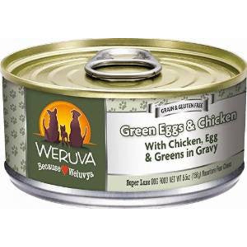 Weruva Green Eggs And Chicken Can Dog 24/5.5oz. {L-x} 784407