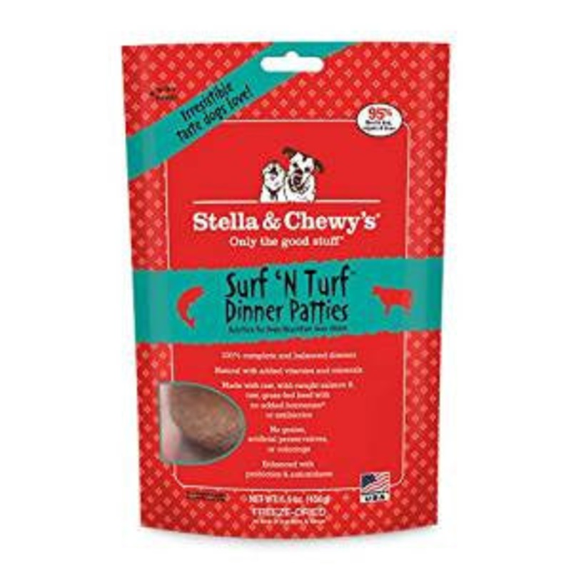 Stella & Chewy's 5.5 oz. Freeze Dried Surf 'N Turf Dinner {L+1x} 860150