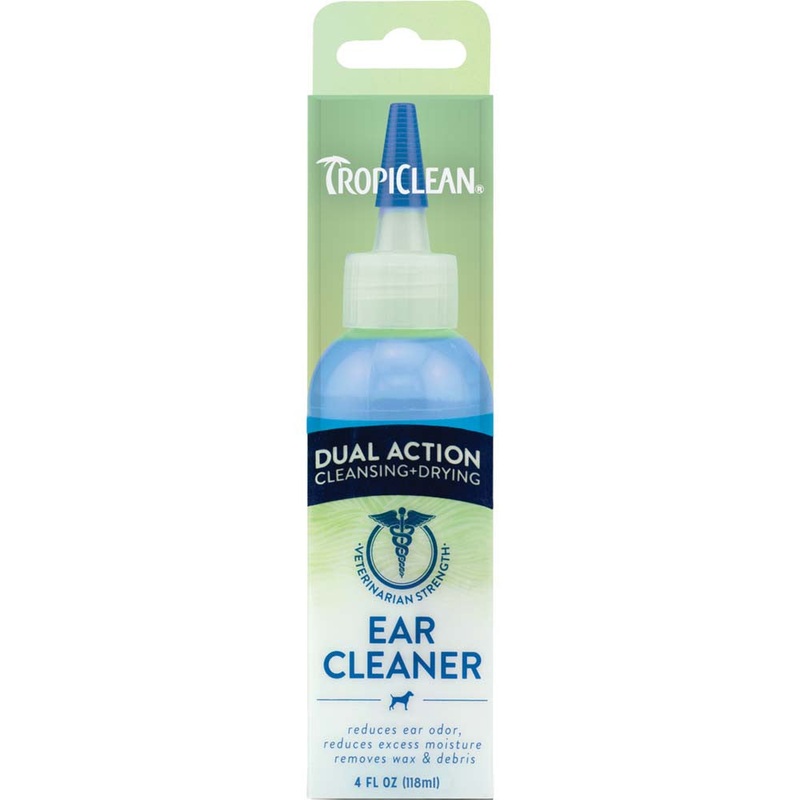 TropiClean Dual Action Ear Cleaner 4 fl. oz